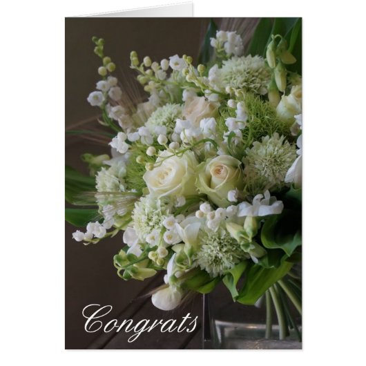 おめでとうカード – Summer Spray (正面)