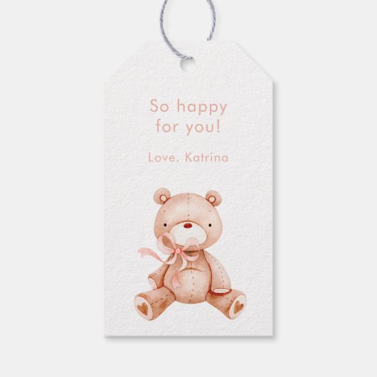 おめでとうガールギフトラベル ギフトタグ (裏面)