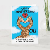 『おめでとうキリン』  カード (正面)