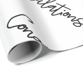 おめでとうギフトラップ | 豪華な結婚式 ラッピングペーパー (ロールコーナー)