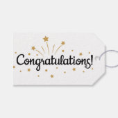 おめでとうギフトラベル ギフトタグ (正面(横))