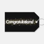 おめでとうギフトラベル ギフトタグ (正面(横))