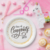 おめでとうクラスの紙プレート ペーパープレート (パーティー)