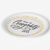 おめでとうクラスの紙プレート ペーパープレート (アングル)