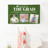 おめでとうグカスタムラード写真名卒業サイン 横断幕 (インサイチュ)