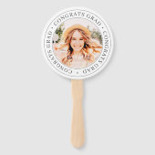 おめでとうグモダンラシンプルカスタム ハンドファン (裏面)