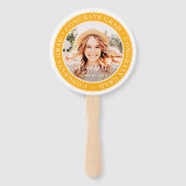 おめでとうグモダンラシンプルカスタム ハンドファン (正面)