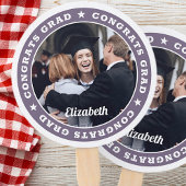 おめでとうグモダンラシンプルドカスタム写真 ハンドファン