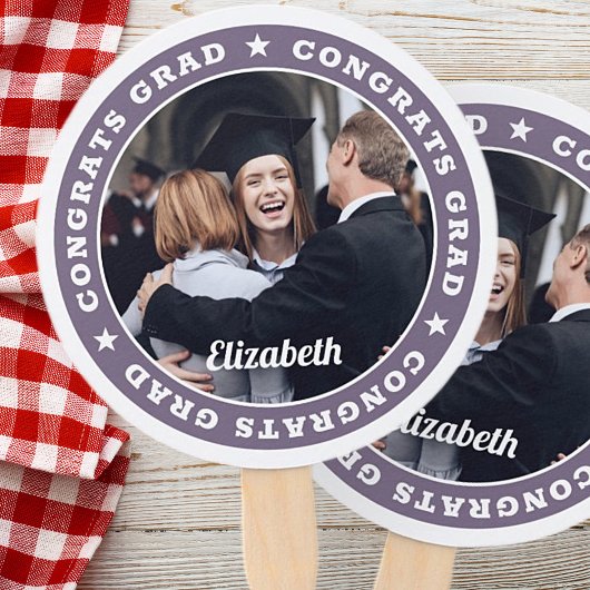 おめでとうグモダンラシンプルドカスタム写真 ハンドファン