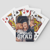 おめでとうグモダンラシンプルド名門私立校風の写真 トランプ (裏面)