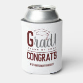 おめでとうグラッドキャップマルーン&グレー 缶クーラー (缶裏面)