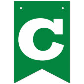 おめでとうグラッドグリーン バンティングフラッグ (第2の旗)