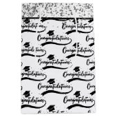 おめでとうグラッドハット ミディアムペーパーバッグ (正面)