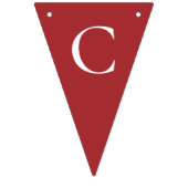 おめでとうグラッドレッド バンティングフラッグ (第1の旗)