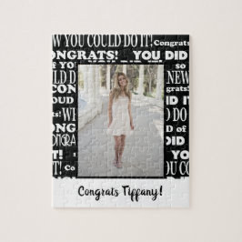 おめでとうグラッド写真 ジグソーパズル