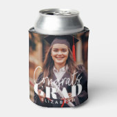 おめでとうグラモダンドシンプルカスタム写真 缶クーラー (缶正面)