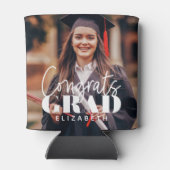 おめでとうグラモダンドシンプルカスタム写真 缶クーラー (裏面)