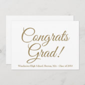 おめでとうグラードカスタム金ゴールド学年表 (正面/裏面)