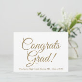 おめでとうグラードカスタム金ゴールド学年表 (スタンド正面)