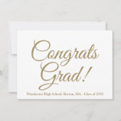 おめでとうグラードカスタム金ゴールド学年表 (正面)