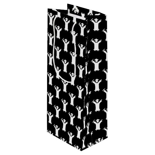 おめでとうグラード ワインギフトバッグ (正面アングル)