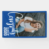 おめでとうグラード |写真と年の追加 横断幕 (横)