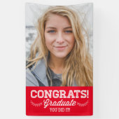 おめでとうグラード |写真の追加 横断幕 (縦)