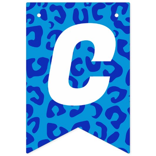 おめでとうグラード！卒業ブルーヒョウ バンティングフラッグ (第2の旗)