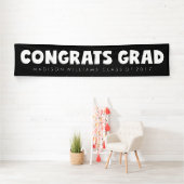 おめでとうグラード |名前と年 横断幕 (インサイチュ)