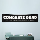 おめでとうグラード |名前と年 横断幕 (トレードショー)