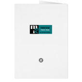 おめでとうグラード。花柄カスタム名刺 (裏面)