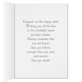 おめでとうグラード。花柄カスタム名刺 (内側 (右))