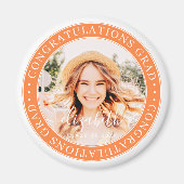 おめでとうグラーモダンドカスタム写真集 マグネット (正面)