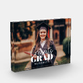 おめでとうグラーモダンドシンプル・スクリプカスタムト フォトブロック (左)