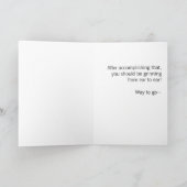 おめでとうグリーティングカード カード (内部)