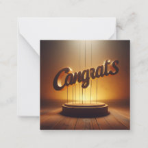 おめでとうグリーティングカード