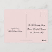 おめでとうゲイカップル虹フラグ ポストカード (裏面)