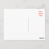 おめでとうコッカースパニエル犬子犬はがき ポストカード (裏面)