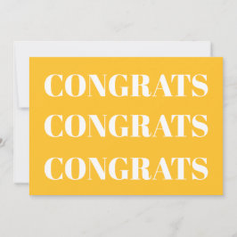 おめでとうゴールデンイエローホワイトカモダンード