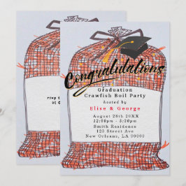 おめでとうザリガニパーティー 招待状