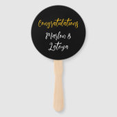 おめでとうジャマイ結婚カの婚約 ハンドファン (裏面)