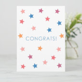 おめでとうスカラフルターズ空白のカード (スタンド正面)