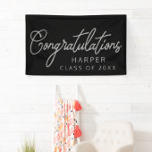 おめでとうスクリプトデザインバナー 横断幕 (インサイチュ)