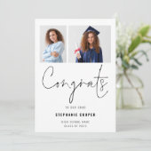 おめでとうスクリプト2写真2023卒業 案内状 (スタンド正面)