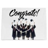 おめでとうスクールグラード ラージペーパーバッグ (正面)