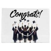 おめでとうスクールグラード ラージペーパーバッグ (裏面)