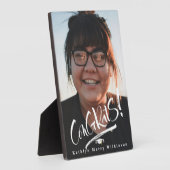 おめでとうスモダント卒業写真 フォトプラーク (側面)