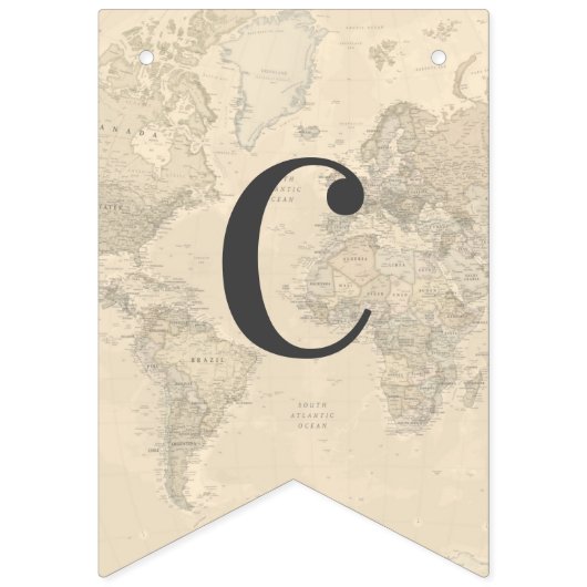 おめでとうズグラードワールドトラベルアドベンチャー卒業 バンティングフラッグ (第2の旗)