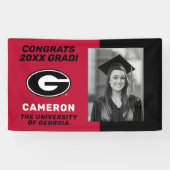 おめでとうズジョージア大学グラッド-フォト 横断幕 (横)
