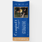 おめでとうズトゥールグラッドブルー 横断幕 (縦)